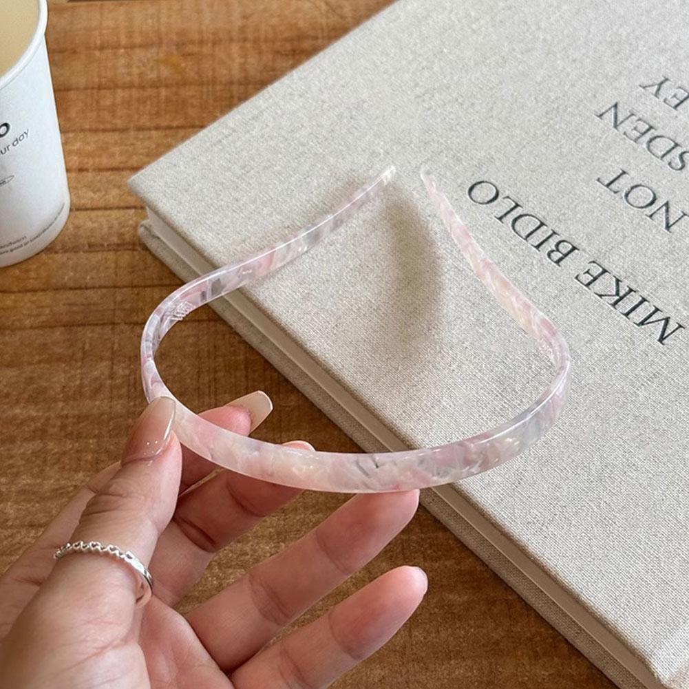 Women Universal Non-Clamping Ear Bone Hairband Summer High-End Elegant Anti-Slip Headband Festival Party Hairband Accessories