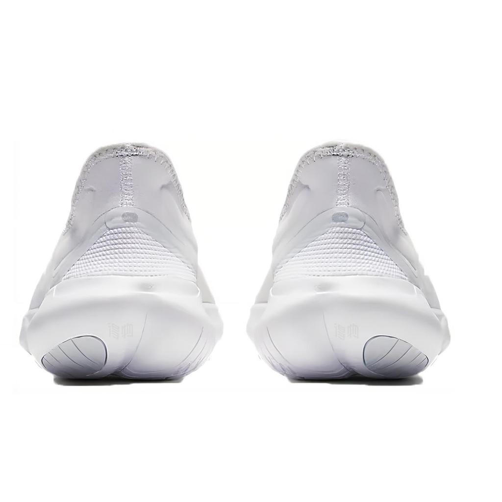 Nike Free RN 5.0 Slip Resistant Lightweight Non slip Lightweight Low top Casual Running Shoes Mens Pure White AQ1289-002