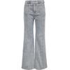 ONLY 2025 Winter Retro High-Waist Slim Flare Jeans for Women