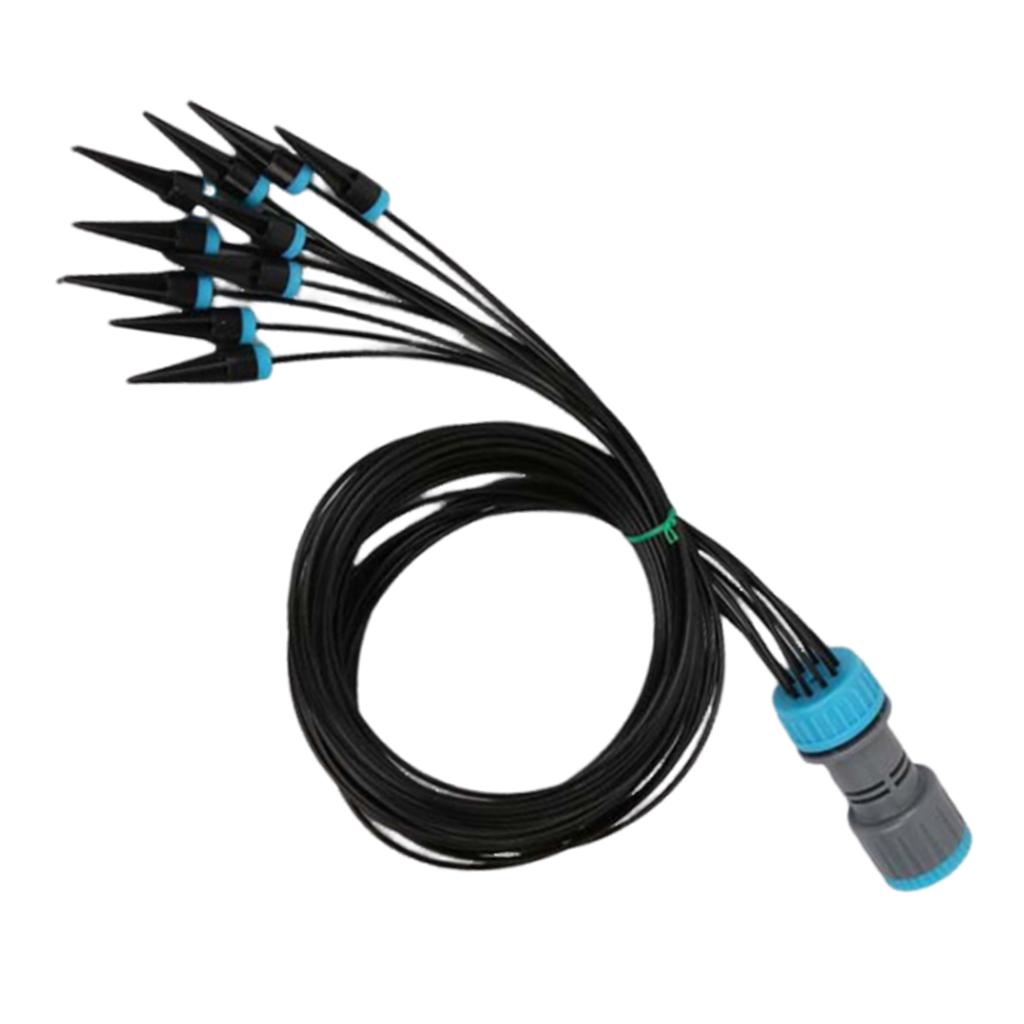 10Piece Drip Emitters Irrigation Kits for Efficient Plant Watering Adjustable Nozzles Accessories for Indoor Outdoor Use