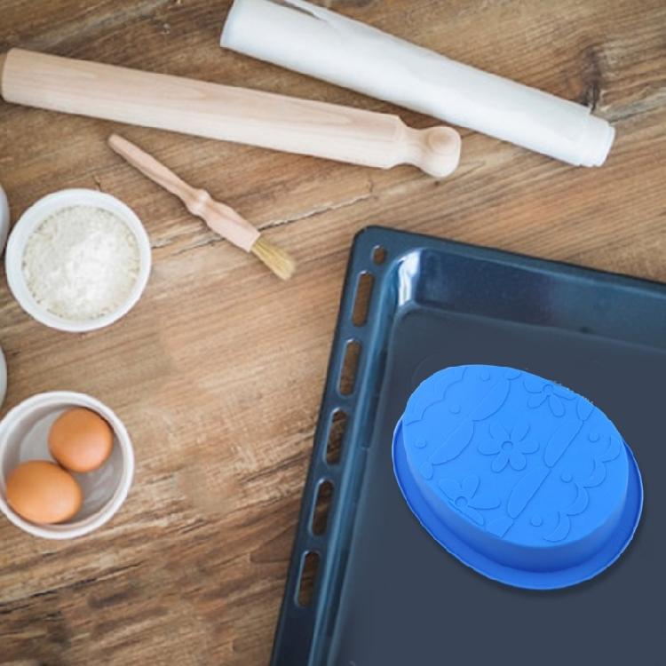 Creative Easter Egg Cake Pan Silicone Oven Freezer Safe Perfect For Baking Enthusiasts Dessert Decorating Supplies