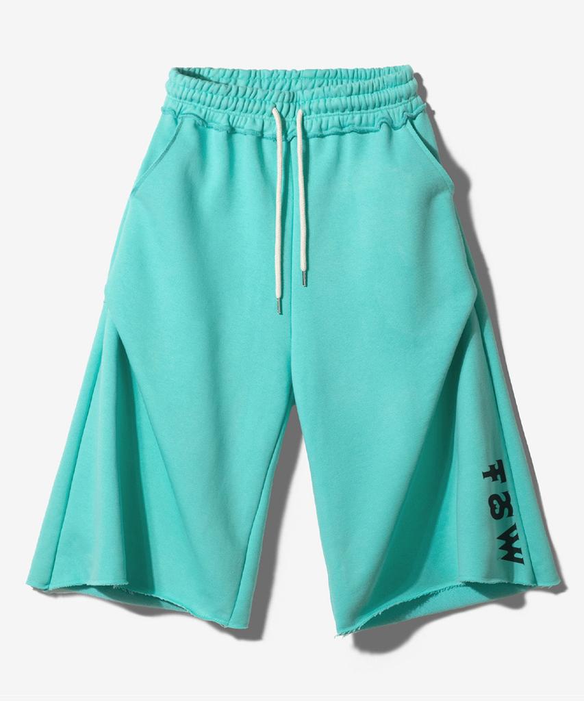 Paensyo Logo Geometry 3/4 Sweat Pants - Tblue