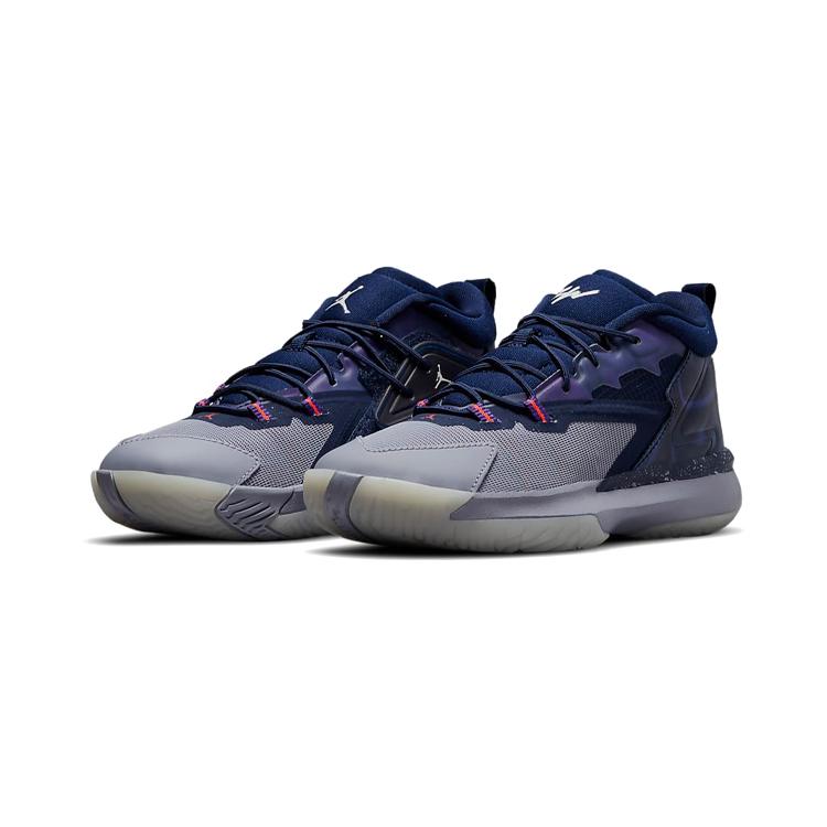 Air Jordan Zion 1 PreSchool 'ZNA' (Unisex) Blue Void / Fierce Purple / Indigo Haze / Bright Crimson Kids' Basketball Shoes DC2024 400