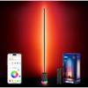 9NF06 RGBW Smart LED Corner Floor Lamp, 1000lm, Google Assistant Compatible