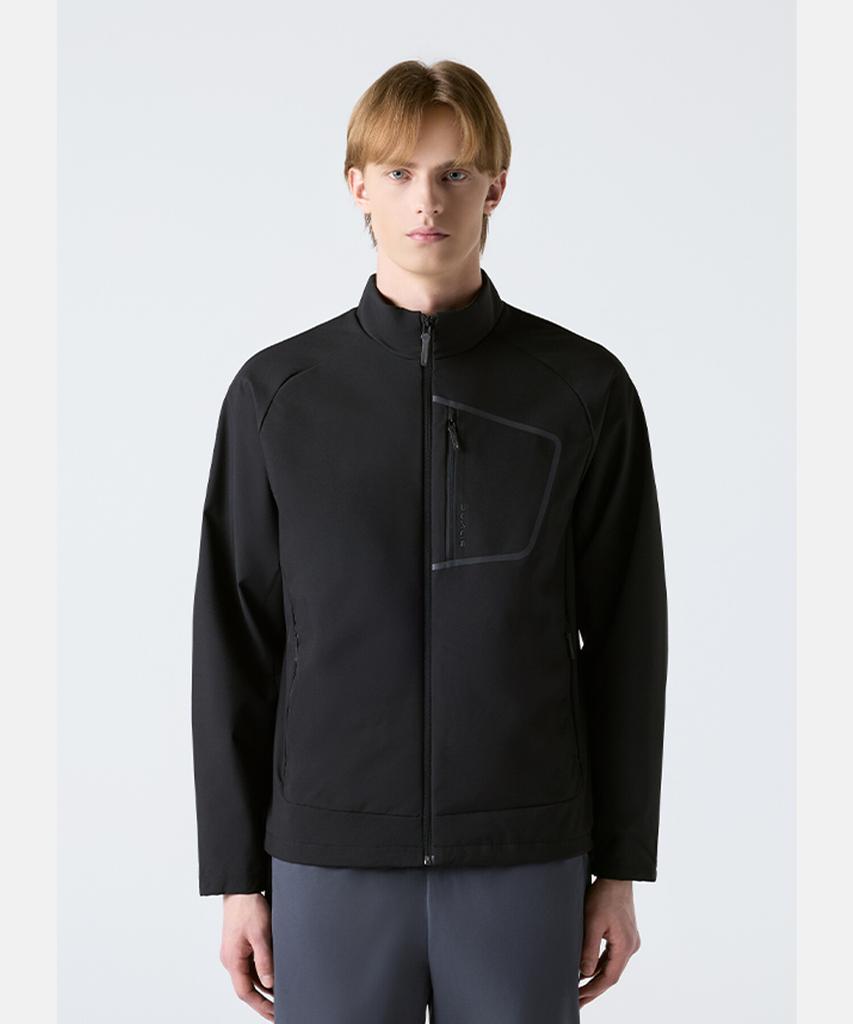 Descente Dualis Stand-Neck Lined Jacket Black Sr121Djk15