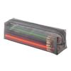 Transparent Mesh Pencil Case: 3D Large Capacity Storage for Students