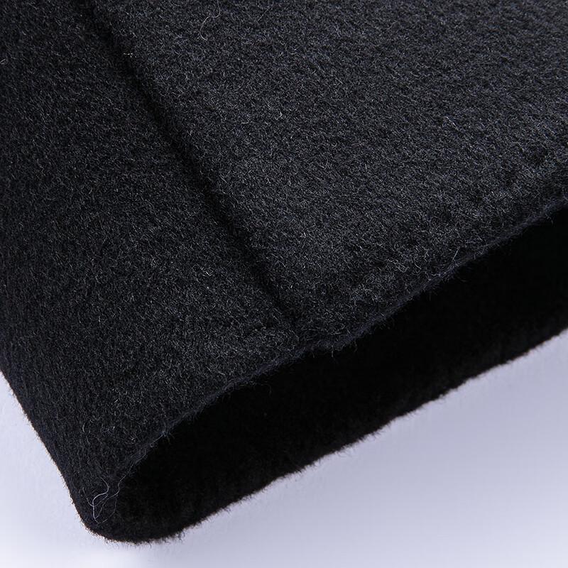 FAPAI Men's Long Business Wool Blend Overcoat