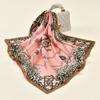 Fashion Kerchief Silk Satin Neck Scarf For Women Print Hijab Scarfs Female 70*70cm Square Shawls Wraps Scarves For Lady