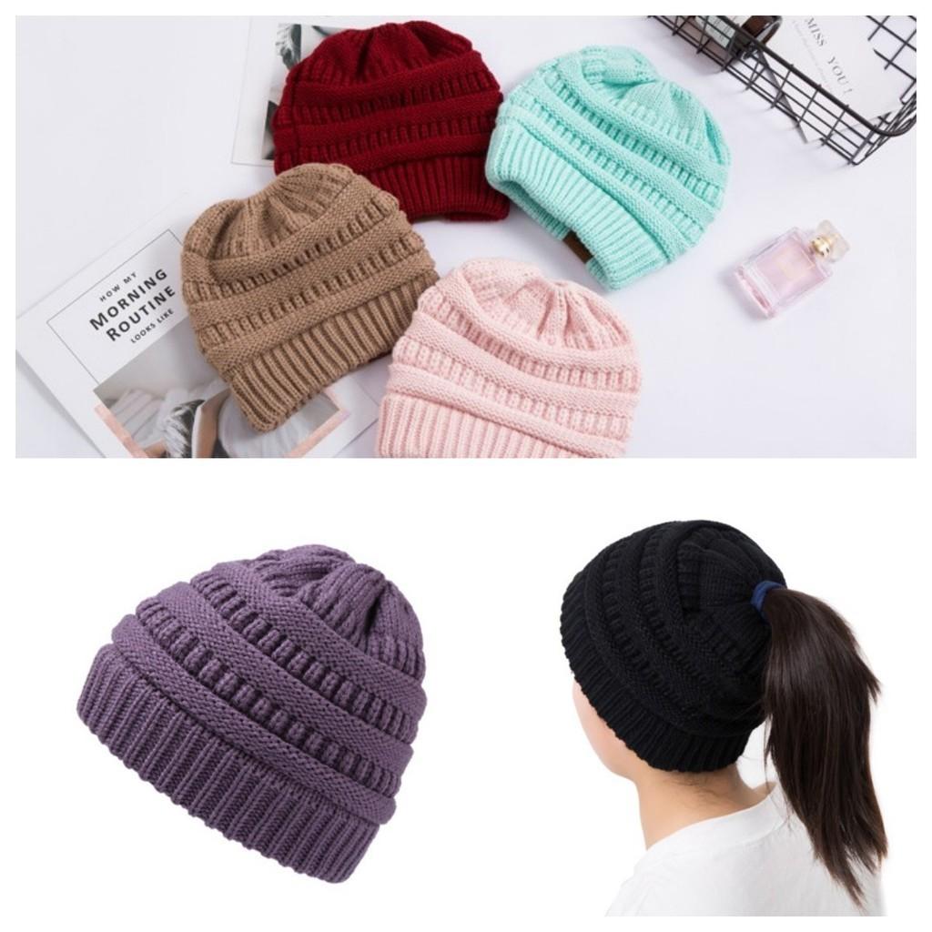 Stylish Women's Knit Beanie Hat For Winter Spring And Fall In Various Colors
