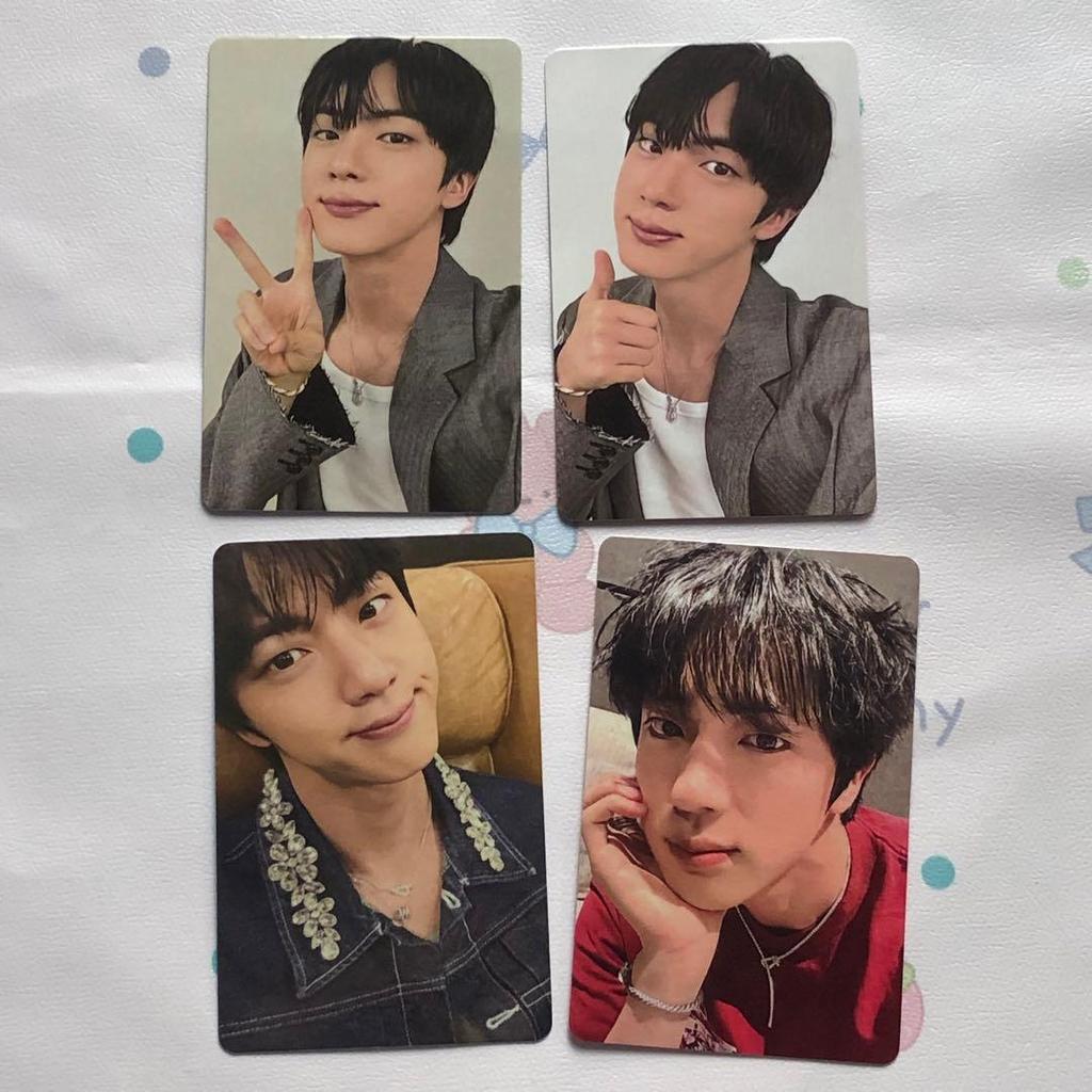 [USED] BTS JIN RUNSEOKJIN_EP.TOUR Bonus Trading Cards (4 pieces)