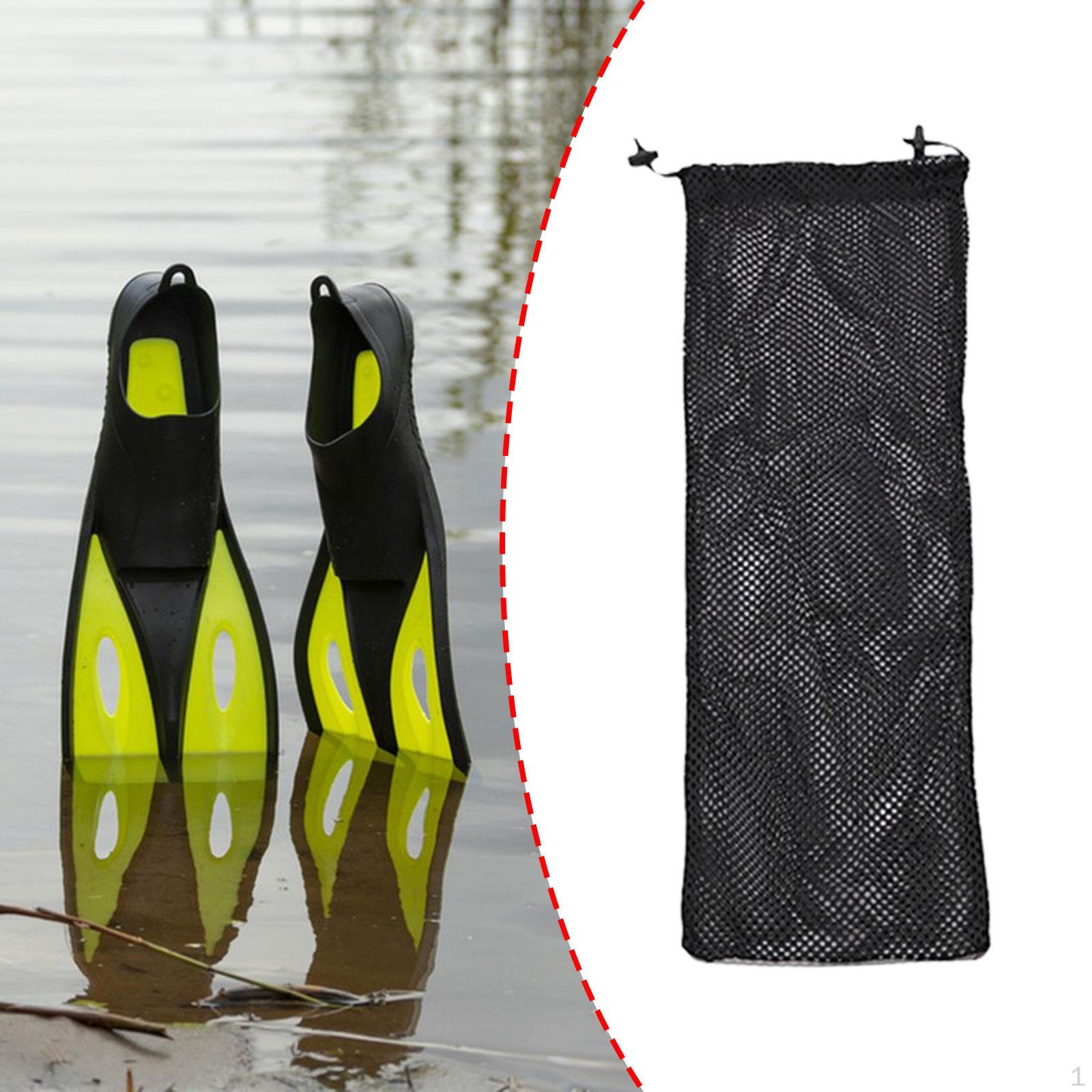 

Дайвінг ласти шнурок сумка сітка спорядження плавання ласти перевізник Організатор для пляжу 24cmx65cm