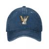 Eastern Tiger Swallowtail Butterfly Cat Baseball Cap Trucker Hat Derby Hat Golf Hat Genuine Women Hats Unisexs