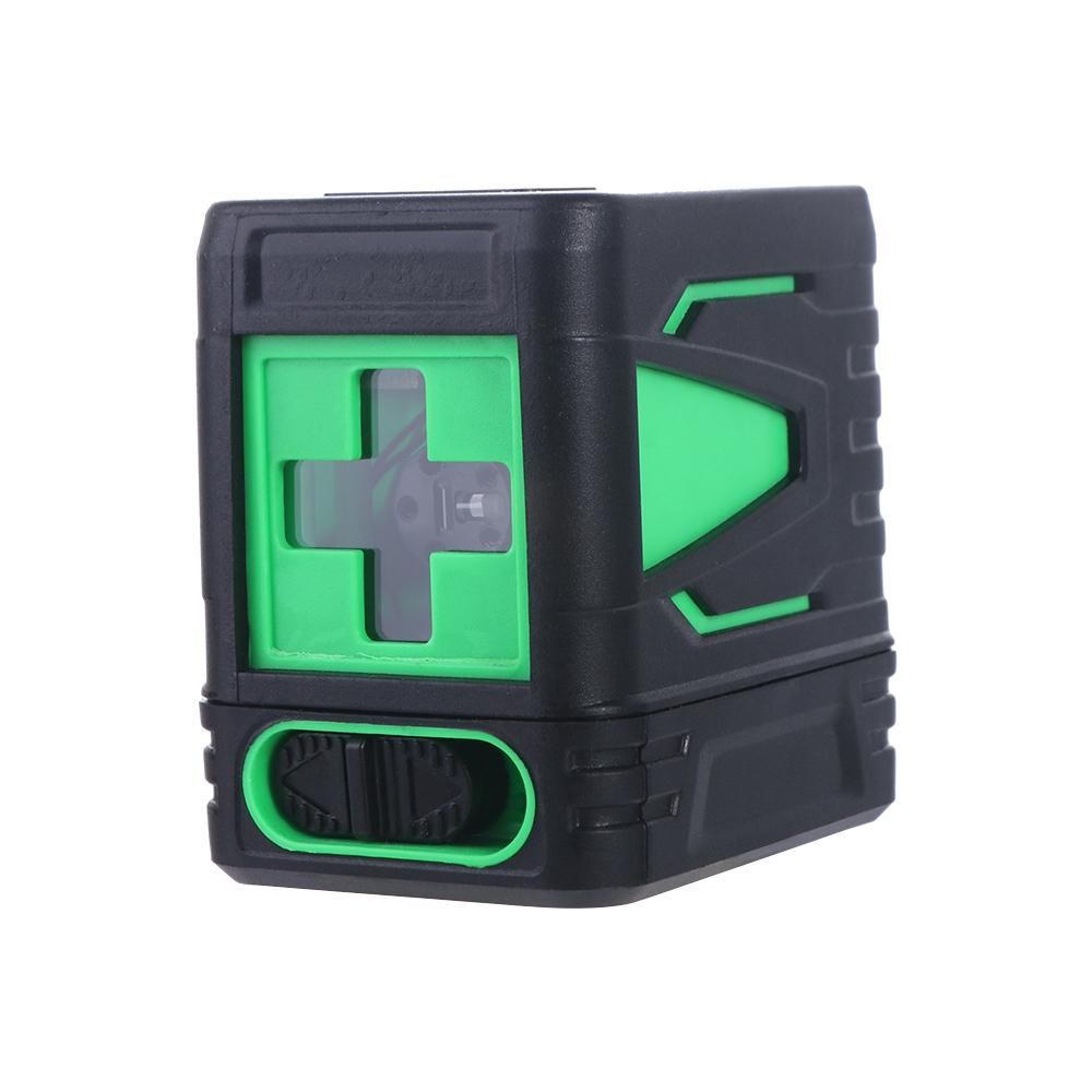 Powerful Light Vertical Laser Level Self Leveling Horizontal Cross Laser Green Beams 2 Lines Construction Tool