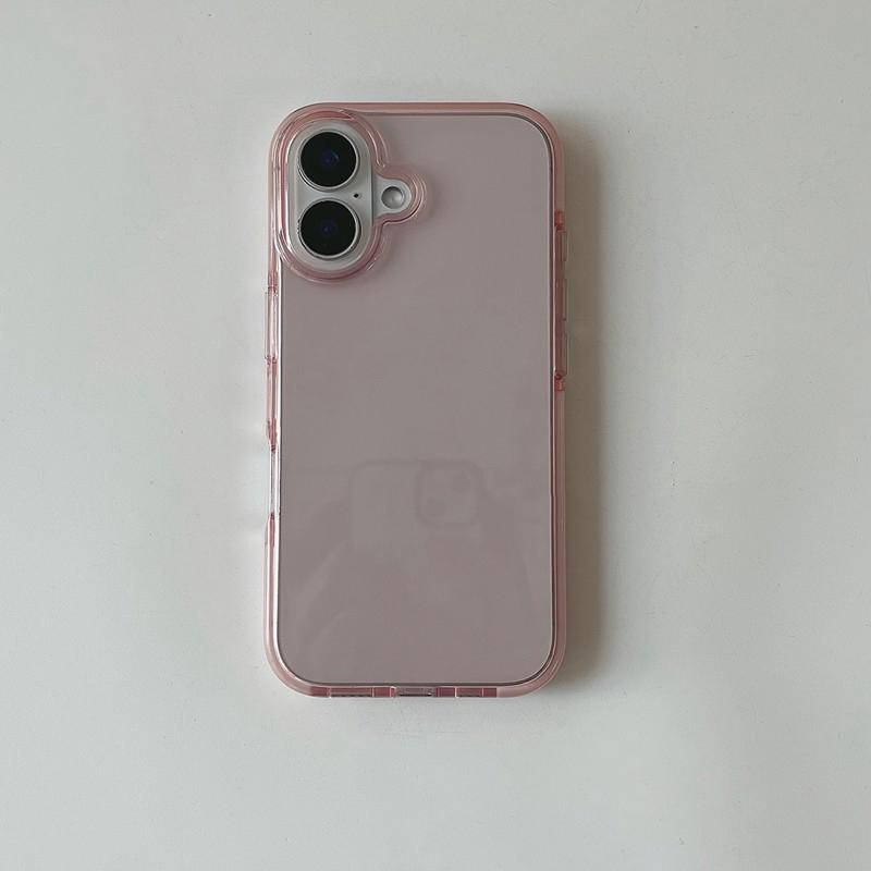 

Crystal Transparent Shockproof Soft Silicone Case For iPhone 16 15Pro 15 16Pro Max Clear Anti-fall Bumper Protective Back Cover For iPhone 16