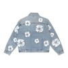 Denim Tears Cotton Wreath Denim Jacket Blue Unisex Outerwear 802-0003-30