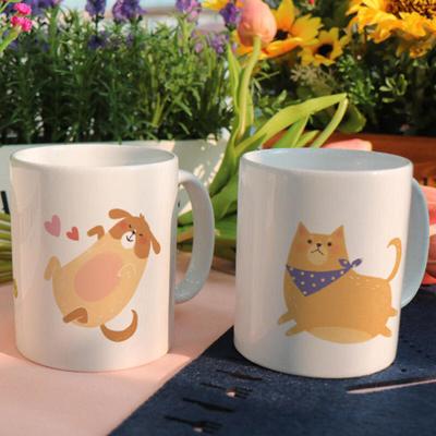 tf577-Design Mug 2p-Happy Puppy