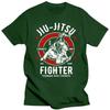 Men Clothing In Jiu Jitsu We Trust Martial Arts T-shirt Mma Fighter Adult Tshirt Fashion Design Men Fashion Cotton Print T Shirt