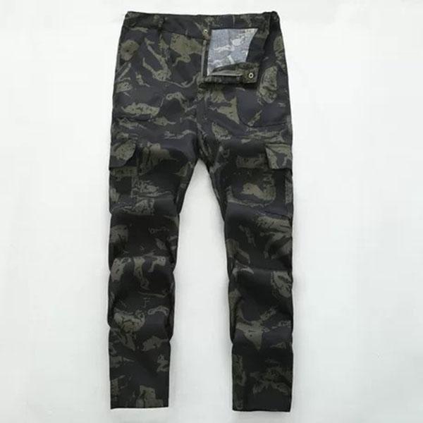 Men's Fashion Loose Wear-resistant and Breathable Long Pant Outdoors Military Trousers Training Overalls Army Camouflage Pants