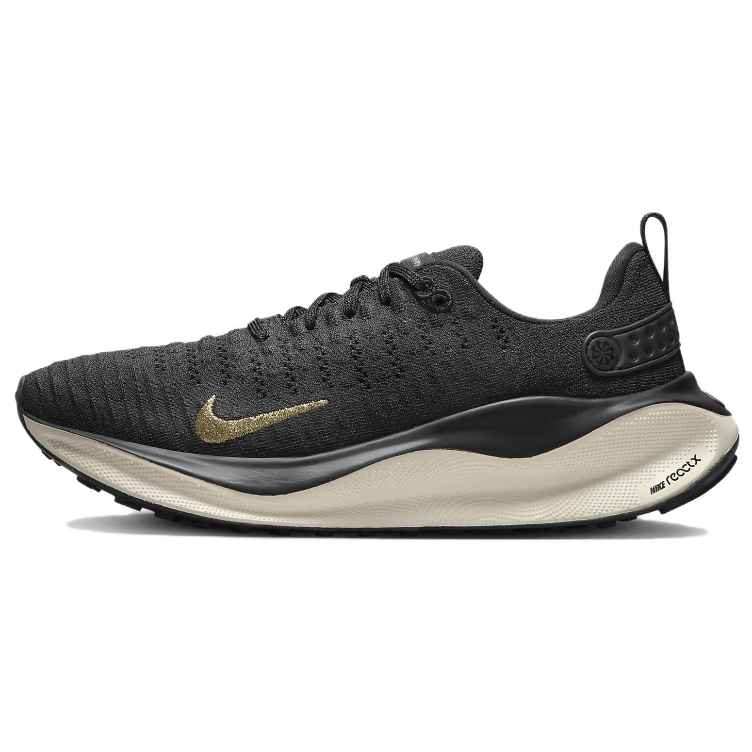 

Новые женские кроссовки Nike ReactX Infinity Run 4 Dark Smoke Grey Metallic Gold DR2670-006 37.5
