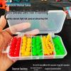 3-Color Soft Bead Lure Set: 90/180 Pcs with Tail String and Ball Gift Box -  Shandong Weihai