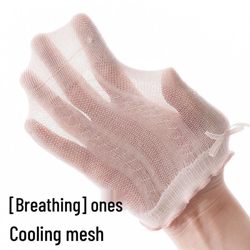Spring & Summer Baby Bubble Cuff Mesh Socks - Thin, Seamless, Antibacterial for Infants & Toddlers