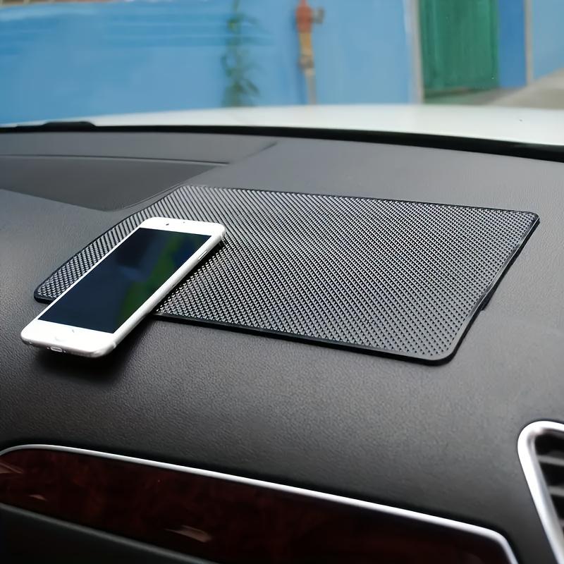 Halkfri bilmatta Klibbig Anti-halk PVC-kuddar Värmebeständig bilinstrumentbräda Telefon Solglasögonhållare Bilstyling Interiör