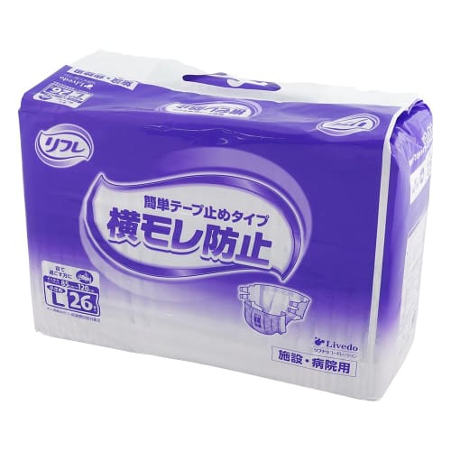 

Подгузники Refre, Застежка на липучках, Защита от боковых протеканий (Маленький размер L / 26 штук) Одноразовые подгузники, Одноразовые трусики (Больница/КроссФит