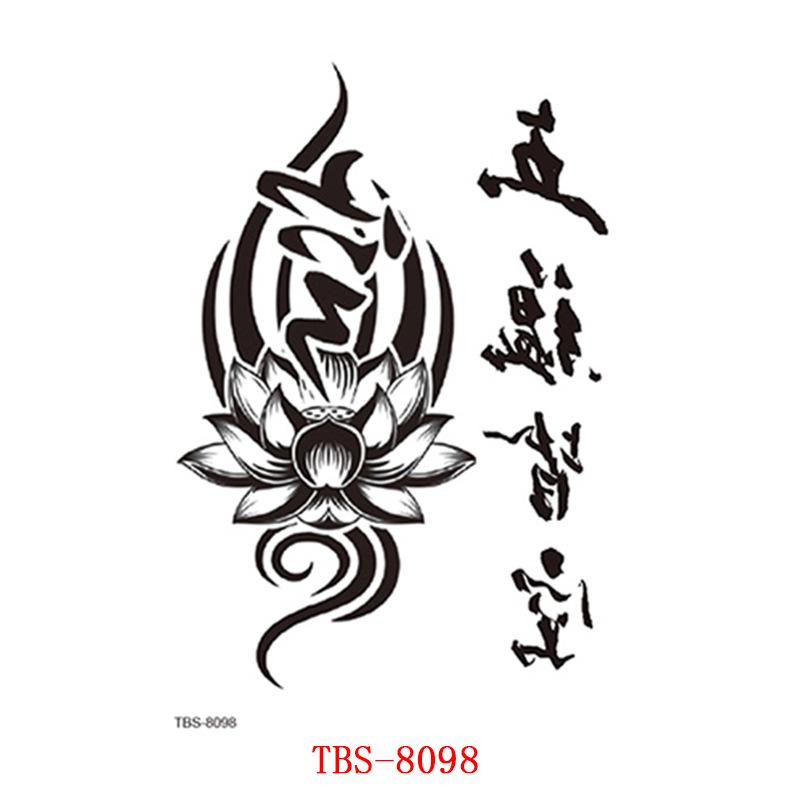 Wasserdichter Tattoo-Aufkleber, Totem-Charakter Tattoo-Aufkleber Tattoo