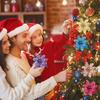 9cm Glitzer Künstliche Weihnachtsblumen Weihnachtsbaum Kranz Dekorationen Kunstblumen Weihnachts Girlanden Ornamente Neujahr 2025