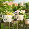 Sturdy Window Sill Railings Balcony Guardrail Hanging Flower Pot Rack Planter Pot Stand