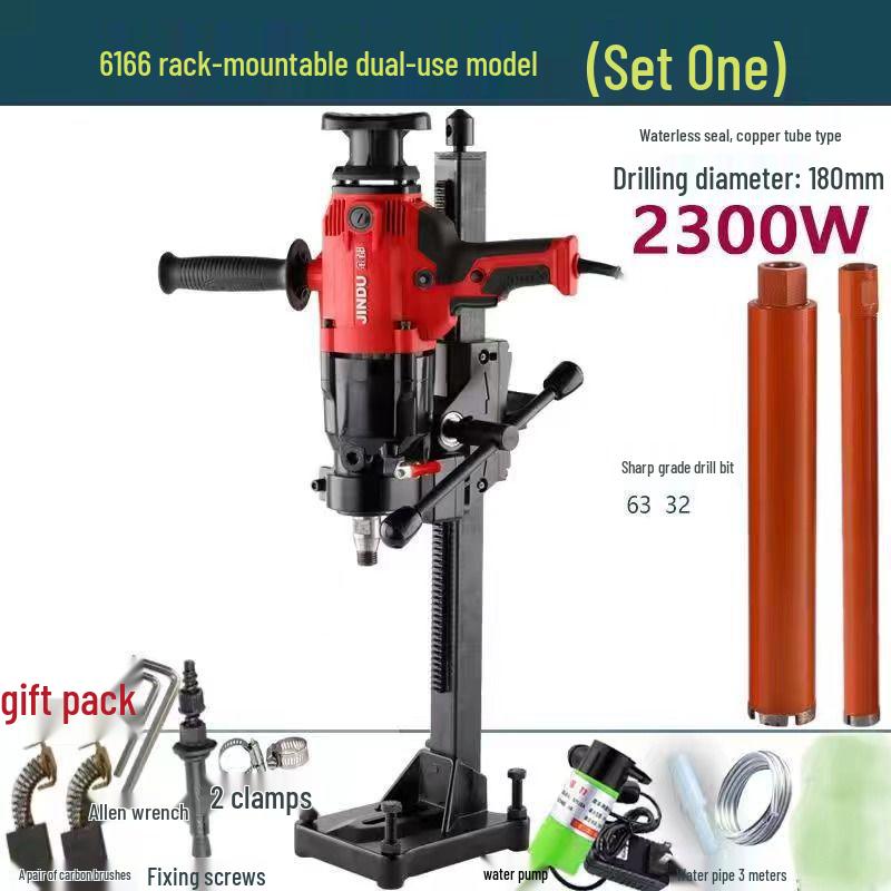 Jindu High-Power Dual-Use Hydraulic Concrete & Rhinestone Drill Machine