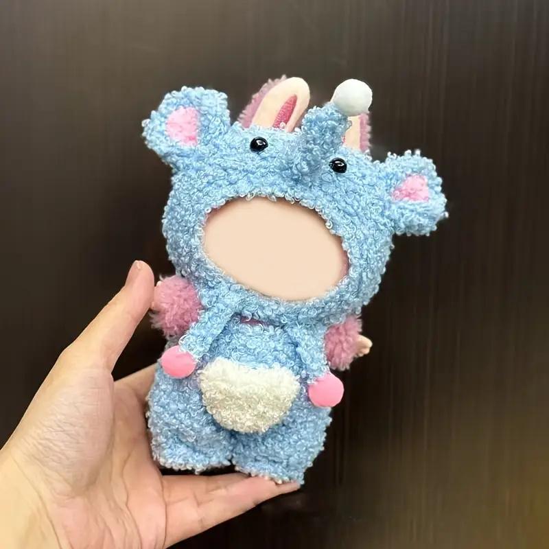 17cm Animal Shaped Doll Clothes for Toy Dolls Cute Changing Outfits DIY Doll Accessories Plush Clothing Set Festival Party Gifts