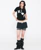 Kimseupeulesikoteunmakes Messi Kith Logo Applique T-Shirt Black