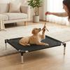 Chew Proof Pet Cat Cot Breathable Mesh Cat Hammock Washable Elevated Dog Bed  All Seasons