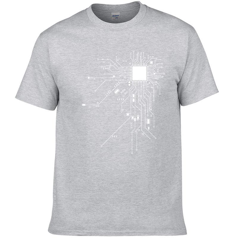 

Computer CPU Core Heart T-Shirt Men s GEEK Nerd Freak Hacker PC Gamer Tee Summer Short Sleeve Cotton T Shirt Euro Size #303 4XL