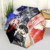 1 Stück Outdoor-Schirm mit Anime-Charakteren, Automatisches Öffnen/Schließen, Tragbares Dreifachfalt-Design, 8-Rippen-Eisenrahmen, Perfektes Geschenk für Fans, Reise
