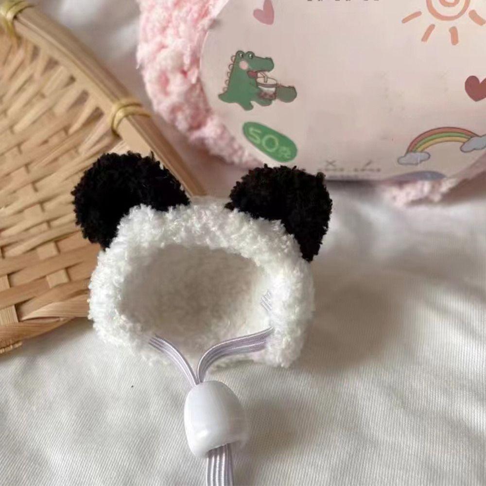 Fashion Woolen Plush Hat Mini Pet Supplies Animal Doll Hat  for Hamster Golden Silk Bear