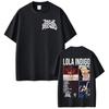 Lola Indigo NAVE DRAGON LA REINA 2025 T Shirt Men's Women Hip Hop Fashion Short Sleeve T-shirts Cotton Casual Oversized T-shirt