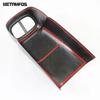 Interior Accessories For Hyundai Elantra Avante - 2024 2025 Carbon Fiber Armrest Box Rear Air Vent Outlet Cover Trim