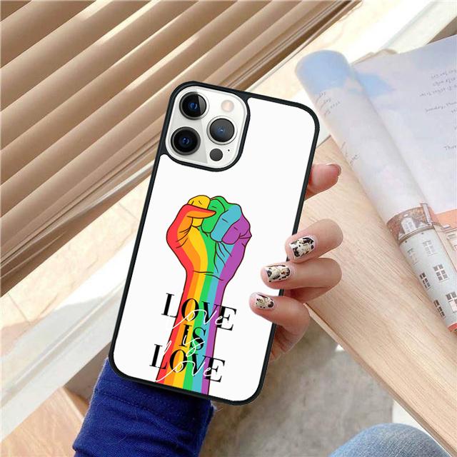 LGBT Love Wins Coque Shell For iPhone 17 Air 15 16e 14 13 12 Pro Max 11 Pro Max Plus Phone Case Cover
