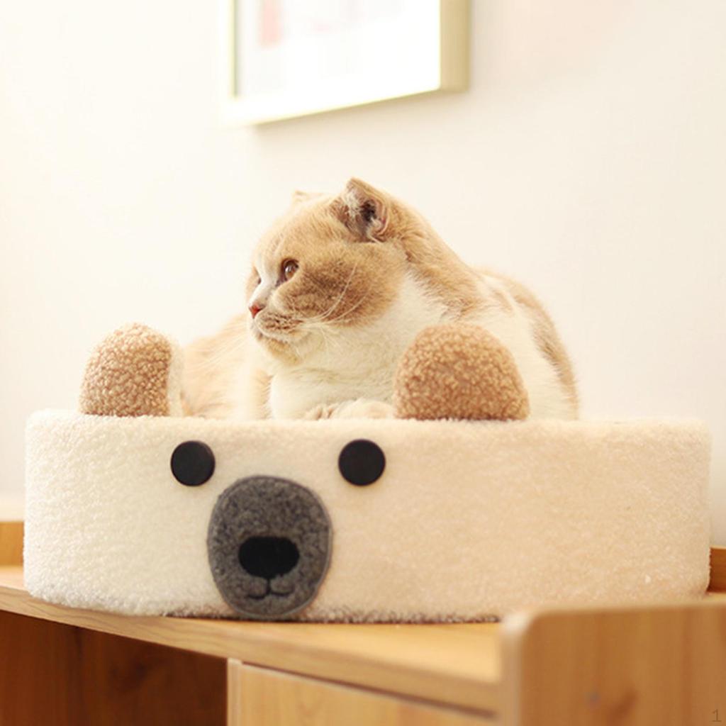 Cat Scratching Basin Round Scratch Pad Nonslip Lounge Bed Sleeping Nest Claw for
