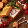 30 Stück mehrfarbige Weihnachtszuckerstangen Dekorationen Für Weihnachtsfeier Tischstreudeko Vasenfüllung Und Bastelbedarf