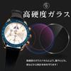 arche Watch Business Quartz Arm Watch Stainless Steel Dial Luminous Waterproof Watch Gift Commemorative Black Leather Band Noa's Men's Easy-to-read