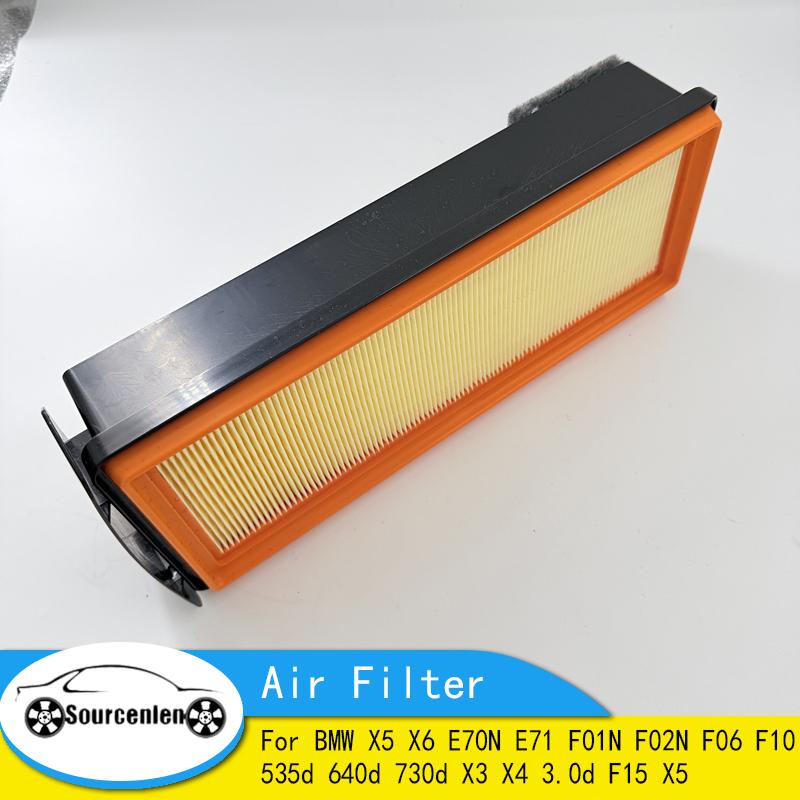 Diesel Air Filter 13718518111 For BMW X5 X6 E70N E71 F01N F02N F06 F10 535d 640d 730d X3 X4 3.0d F15 X5