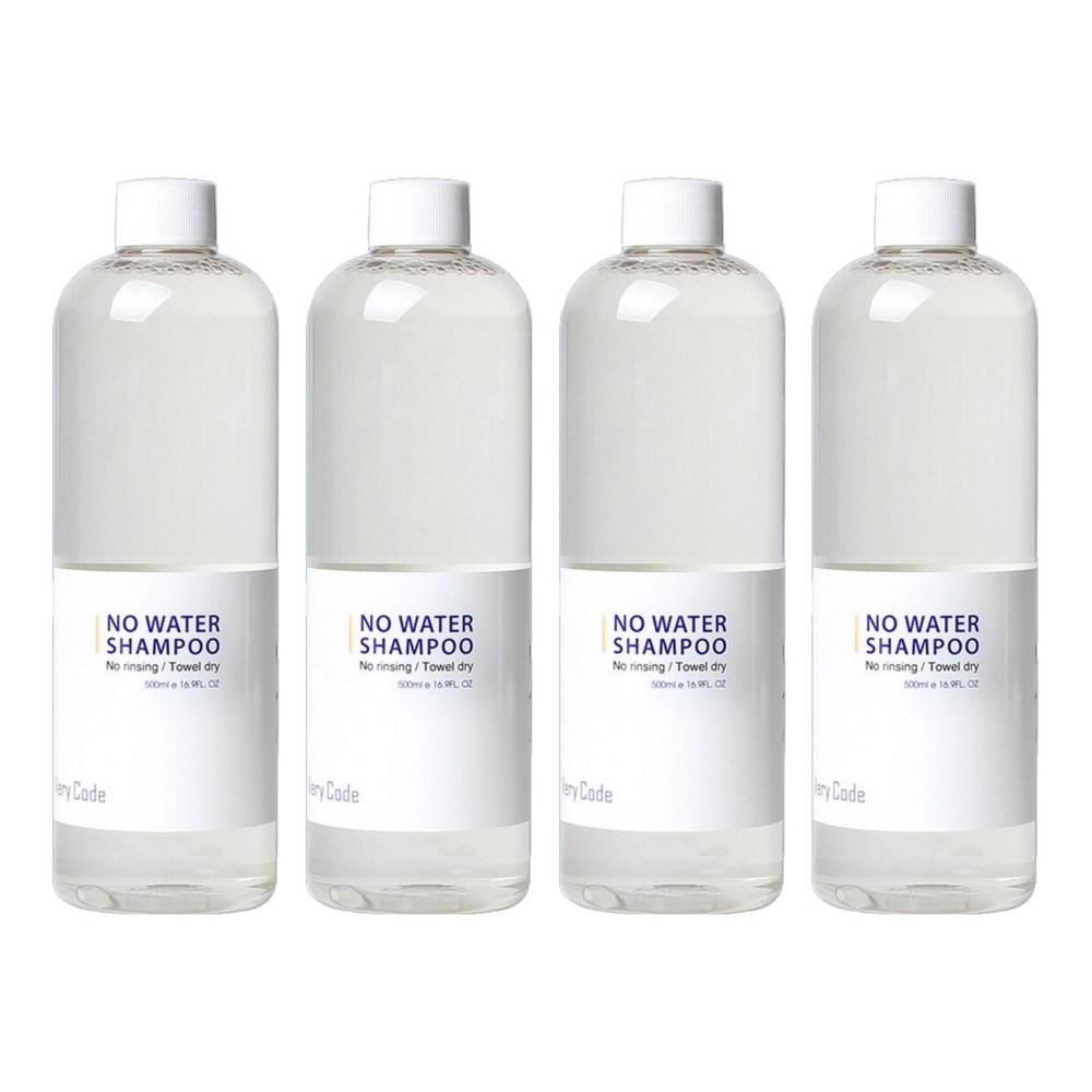 Berrycode No Water Shampoo Refill 500ml 4 pcs