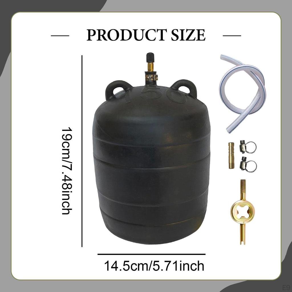 Inflatable Plug Plumbing Test Ball Balloon Pressure for Plumbers Maintenance Crews