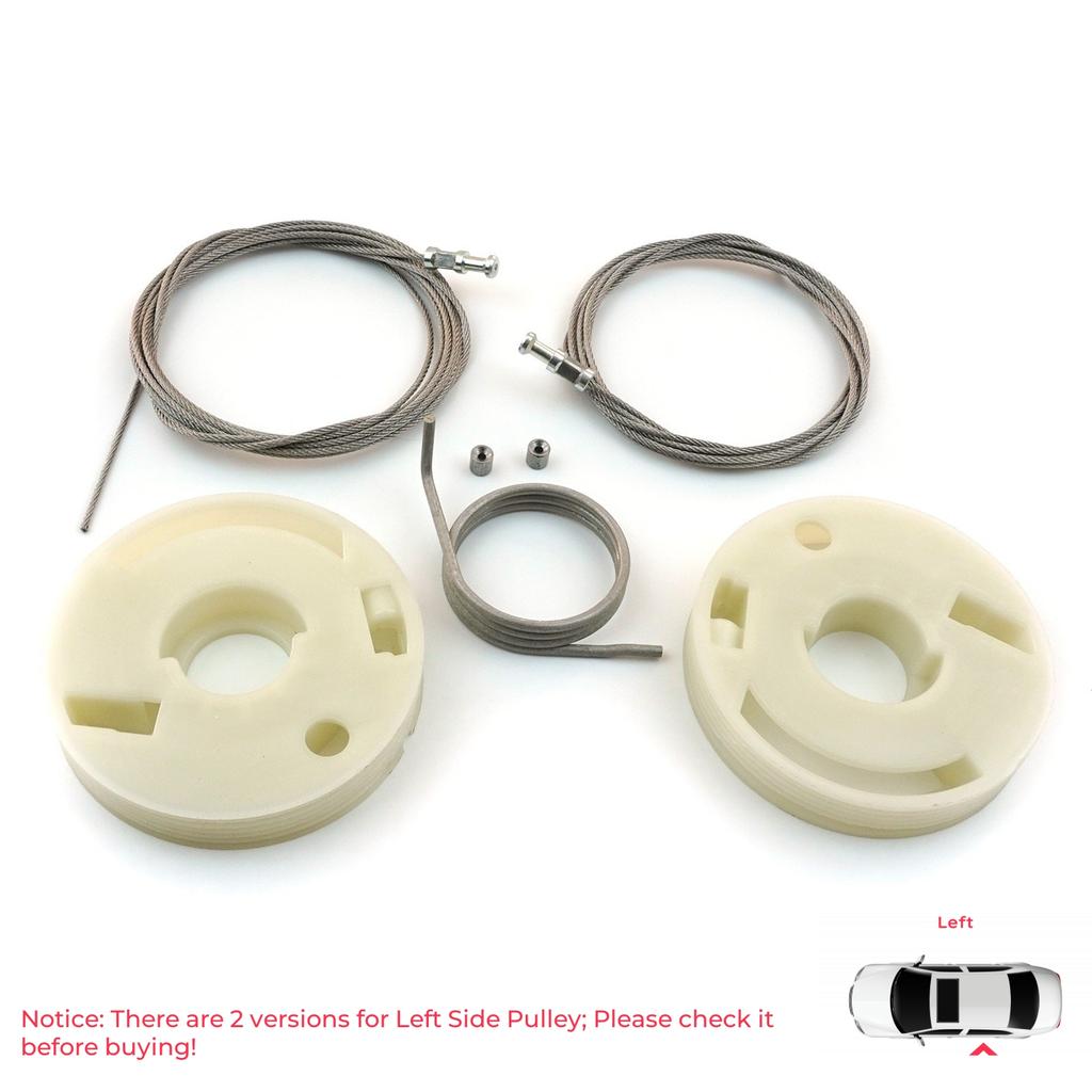 BDP227 Left Rear Electrical  Sliding Door Guide Rail Repair Kit 7E1843871 for VW Transporter T5 T6 Caravelle Multivan 2003-2024