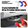 2Pcs Accuracy Fit Tow Hook Cover Heavy Duty Protection & Stylish Upgrades Vehicle Accessories Suitable for F150