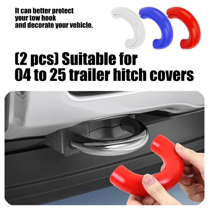 2Pcs Accuracy Fit Tow Hook Cover Heavy Duty Protection & Stylish Upgrades Vehicle Accessories Suitable for F150