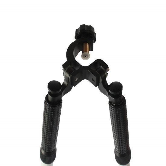 Bipod Surveying, Hliníkový bipod Monopod pro nivelaci tyče a hranolové tyče geodetické, totální stanice GPS GNSS